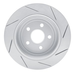 Dodge Durango Brake Rotor (1) - Rear Left - DFC - Slotted Geoperformance - `11-`25