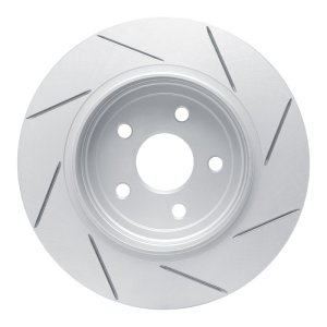 Dodge Durango Brake Rotor (1) - Rear Left - DFC - Slotted Geoperformance - `12-`25