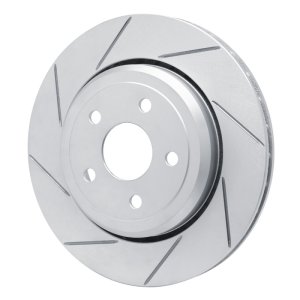 Dodge Durango Brake Rotor (1) - Rear Left - DFC - Slotted Geoperformance - `12-`25