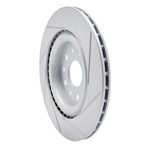 Dodge Charger Daytona Brake Rotor (1) - Rear Left - DFC - Slotted - `21-`25