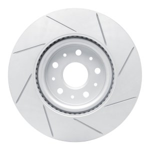 Cadillac CTS Brake Rotor (1) - Front Left - DFC - Geoperf Slotted - `14-`25