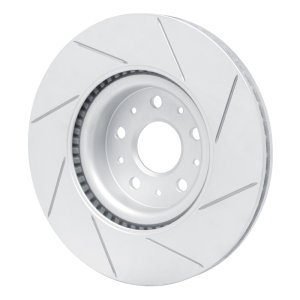 Cadillac CTS Brake Rotor (1) - Front Left - DFC - Geoperf Slotted - `14-`25