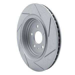 Cadillac ATS Brake Rotor (1) - Rear Left - DFC - Slotted Geoperformance - `16-`24