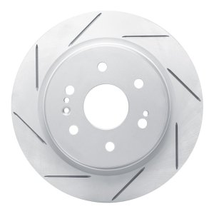 Cadillac Escalade ESV Brake Rotor (1) - Rear Left - DFC - Slotted Geoperformance - `19-`25