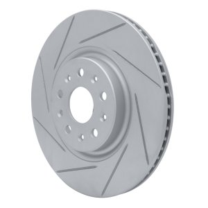 Chevrolet Corvette Brake Rotor (1) - Rear Left - DFC - Slotted Geoperformance - `20-`25