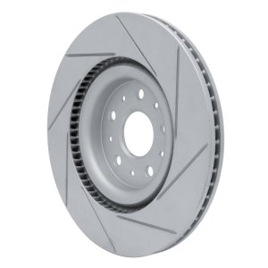 Chevrolet Corvette Brake Rotor (1) - Rear Left - DFC - Slotted Geoperformance - `20-`25