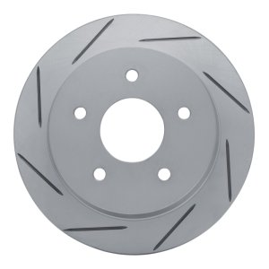 Chevrolet S10 Brake Rotor (1) - Rear Left - DFC - Slotted Geoperformance - `97-`05