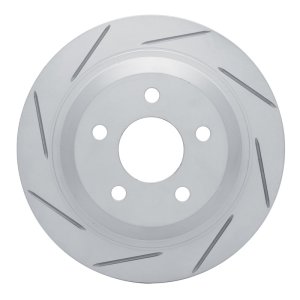 Chevrolet Camaro Brake Rotor (1) - Rear Left - DFC - Slotted Geoperformance - `98-`02