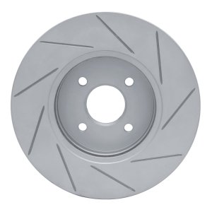 Ford Focus Brake Rotor (1) - Front Left - DFC - Slotted Geoperformance - `02-`04