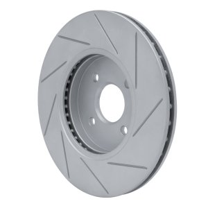 Ford Focus Brake Rotor (1) - Front Left - DFC - Slotted Geoperformance - `02-`04