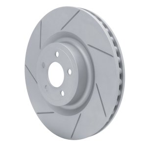 Ford Mustang Brake Rotor (1) - Front Left - DFC - Slotted Geoperformance - `15-`23 Ford Mustang Brake Rotor (1) - Front Left - DFC - Slotted Geoperformance - `15-`23