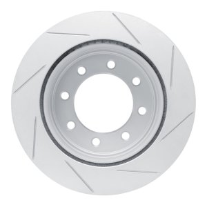 Ford F-250 Brake Rotor (1) - Rear Left - DFC - Slotted Geoperformance - `11-`22