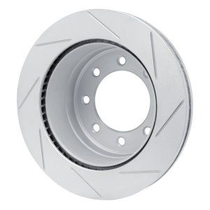Ford F-250 Brake Rotor (1) - Rear Left - DFC - Slotted Geoperformance - `11-`22
