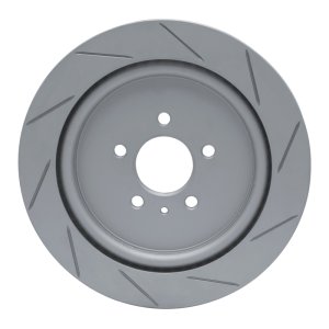 Ford Mustang Brake Rotor (1) - Rear Left - DFC - Slotted Geoperformance - `13-`14 Ford Mustang Brake Rotor (1) - Rear Left - DFC - Slotted Geoperformance - `13-`14