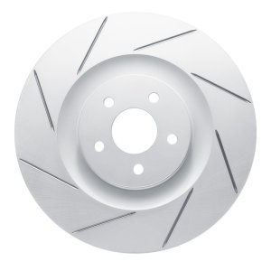 Ford Focus Brake Rotor (1) - Front Left - DFC - Slotted Geoperformance - `16-`18