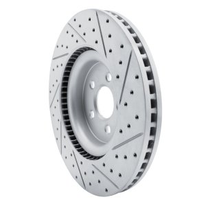 Ford Edge Brake Rotor (1) - Front Left - DFC - Slotted Geoperformance - `19-`24