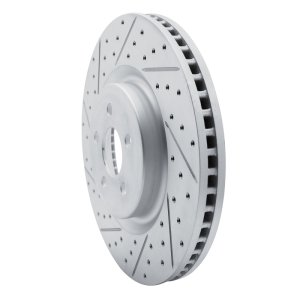 Ford Edge Brake Rotor (1) - Front Left - DFC - Slotted Geoperformance - `19-`24