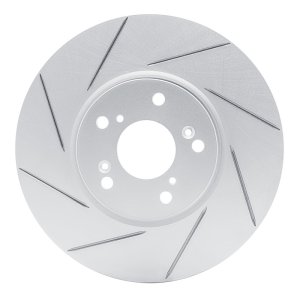 Acura TL Brake Rotor (1) - Front Left - DFC - Geoperformance Slotted - `04-`08