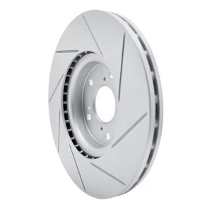 Acura TL Brake Rotor (1) - Front Left - DFC - Geoperformance Slotted - `04-`08