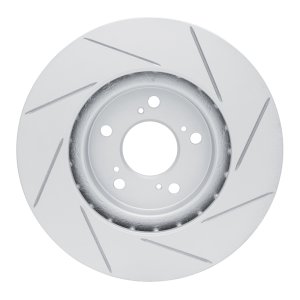 Acura RL Brake Rotor (1) - Front Left - DFC - Slotted Geoperformance - `05-`12