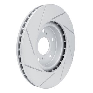 Acura RL Brake Rotor (1) - Front Right - DFC - Slotted Geoperformance - `05-`12