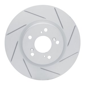 Acura RL Brake Rotor (1) - Front Right - DFC - Slotted Geoperformance - `05-`12