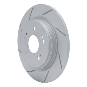 Acura RLX Brake Rotor (1) - Rear Left - DFC - Slotted Geoperformance - `14-`20