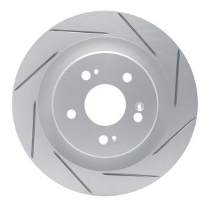 Acura TLX Brake Rotor (1) - Rear Right - DFC - Slotted Geoperformance - `21-`25