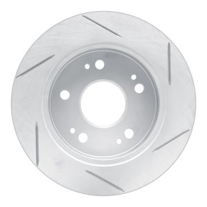 Acura CSX Brake Rotor (1) - Rear Left - DFC - Slotted Geoperformance - `97-`15