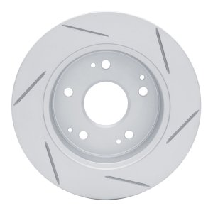 Acura Integra Brake Rotor (1) - Rear Left - DFC - Slotted Geoperformance - `97-`06