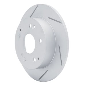 Acura Integra Brake Rotor (1) - Rear Left - DFC - Slotted Geoperformance - `97-`06