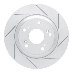 Honda S2000 Brake Rotor (1) - Rear Right - DFC - Slotted Geoperformance - `00-`09
