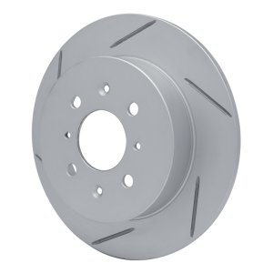 Acura EL Brake Rotor (1) - Rear Left - DFC - Slotted Geoperformance - `01-`05