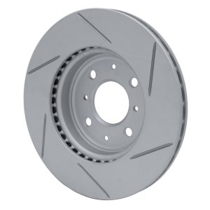 Honda Fit Brake Rotor (1) - Front Left - DFC - Slotted Geoperformance - `15-`20