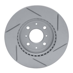 Honda Fit Brake Rotor (1) - Front Left - DFC - Slotted Geoperformance - `15-`20