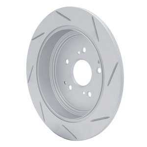 Acura MDX Brake Rotor (1) - Rear Left - DFC - Slotted Geoperformance - `01-`08