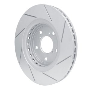 Acura MDX Brake Rotor (1) - Front Left - DFC - Slotted Geoperformance - `15-`25