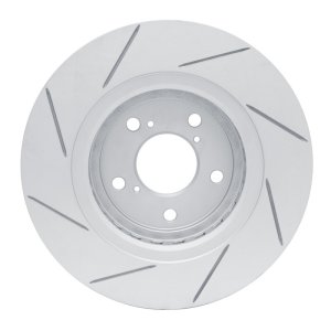 Acura MDX Brake Rotor (1) - Front Right - DFC - Geoperformance Slotted - `15-`25