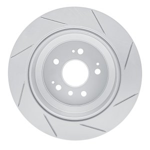 Honda Ridgeline Brake Rotor (1) - Rear Left - DFC - Slotted Geoperformance - `16-`25