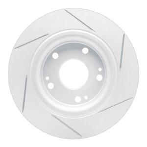 Honda Civic Brake Rotor (1) - Rear Left - DFC - Slotted Geoperformance Rotor - `17-`20