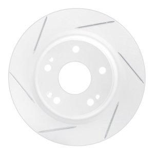 Honda Civic Brake Rotor (1) - Rear Left - DFC - Slotted Geoperformance Rotor - `17-`20
