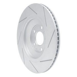 Audi S8 Brake Rotor (1) - Rear Left - DFC - Slotted Geoperformance - `04-`18