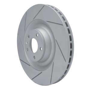 Audi S6 Brake Rotor (1) - Front Left - DFC - Slotted Geoperformance - `07-`11