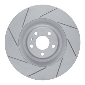 Audi S6 Brake Rotor (1) - Front Left - DFC - Slotted Geoperformance - `07-`11