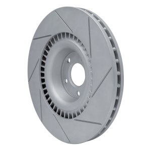 Audi S6 Brake Rotor (1) - Front Left - DFC - Slotted Geoperformance - `07-`11