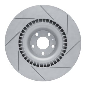 Audi S6 Brake Rotor (1) - Front Left - DFC - Slotted Geoperformance - `07-`11