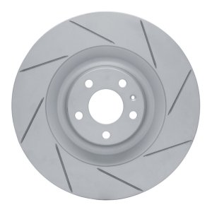 Audi S6 Brake Rotor (1) - Front Right - DFC - Geoperformance Slotted - `07-`11
