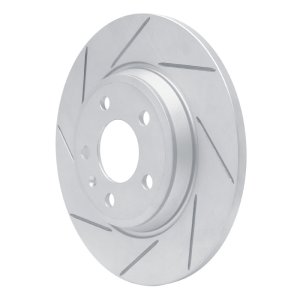 Audi A6 Quattro Brake Rotor (1) - Rear Left - DFC - Slotted Geoperf - `08-`25