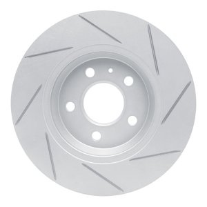 Audi A6 Quattro Brake Rotor (1) - Rear Left - DFC - Slotted Geoperf - `08-`25