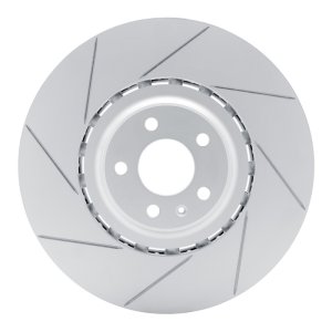 Audi SQ5 Brake Rotor (1) - Front Left - DFC - Slotted Geoperformance - `11-`18